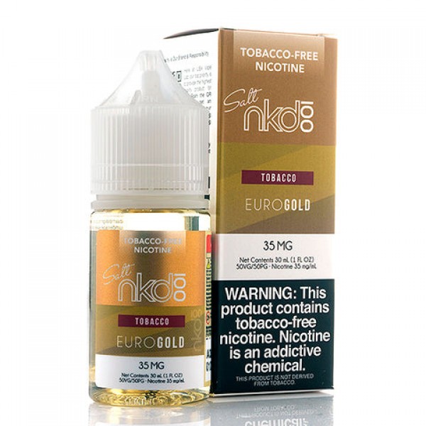 Euro Gold [Nic Salt Version] - Naked 100 E-Juice