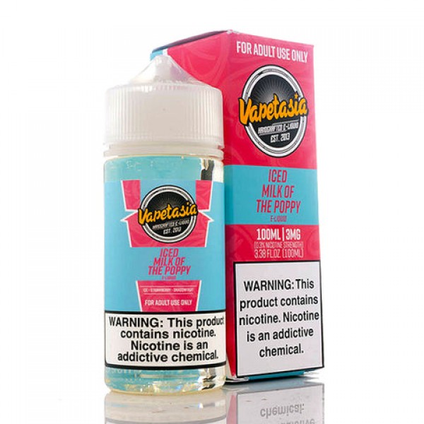 Iced Milk of the Poppy - Vapetasia E-Juice (100 ml...