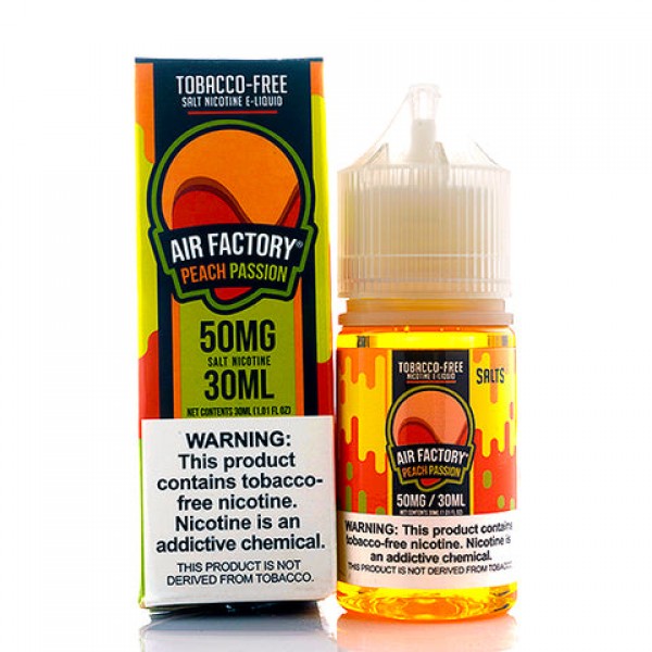 Peach Passion Salt - Air Factory E-Juice [Nic Salt...