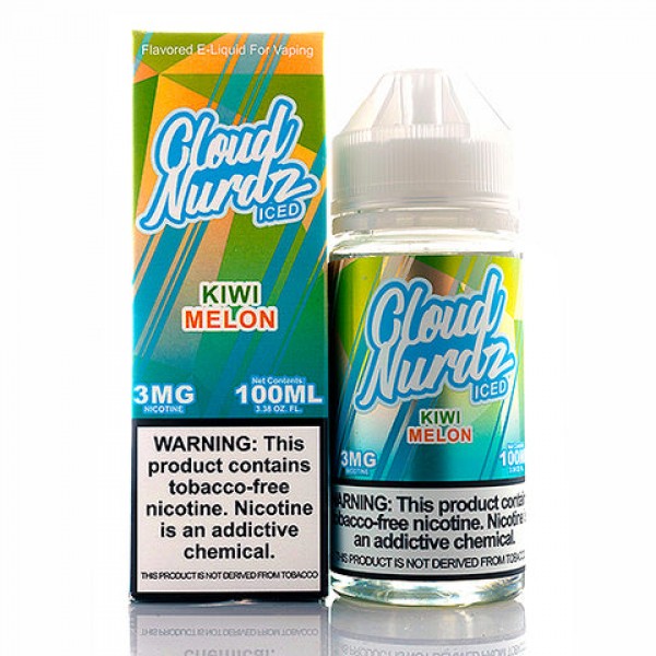 Kiwi Melon Iced - Cloud Nurdz E-Juice (100 ml)