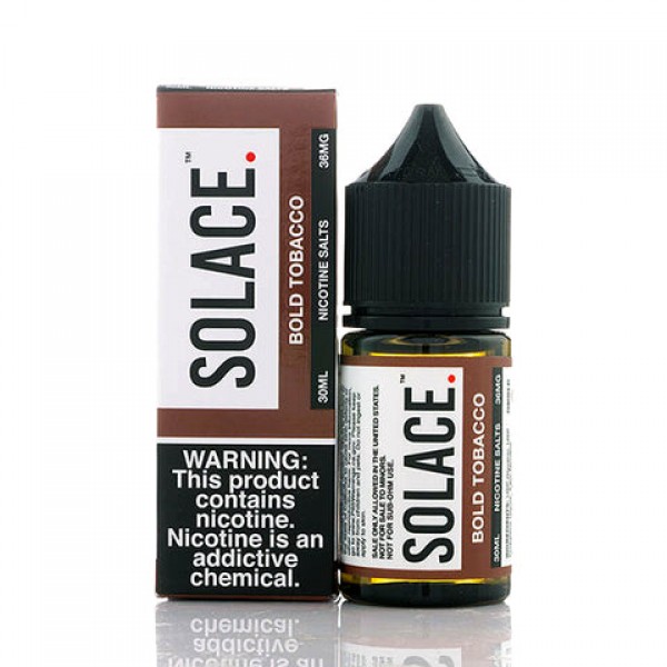 Bold Tobacco Salt - Solace E-Juice