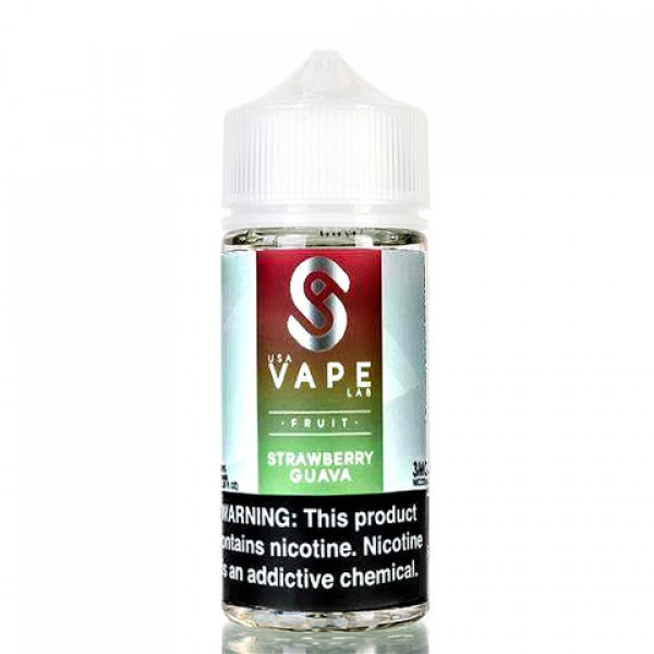 Strawberry Guava - USA Vape Lab E-Juice (100 ml)