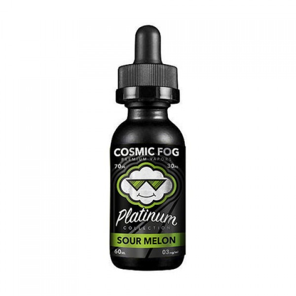 Sour Melon - Cosmic Fog Platinum Collection E-Liquid (60ml)