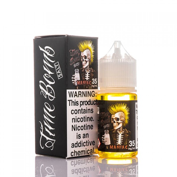 Maniac [Nic Salt Version] - Time Bomb Vapors Salts...