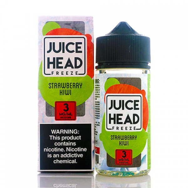 Strawberry Kiwi Freeze - Juice Head E-Juice (100 m...