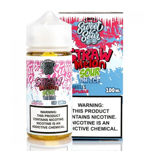 Strawmelon Sour on Ice - The Finest E-Juice (60 ml)