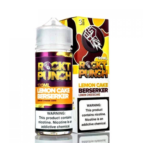 Lemon Cake Berserker - Rockt Punch E-Juice (120 ml)