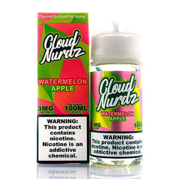 Watermelon Apple - Cloud Nurdz E-Juice (100 ml)