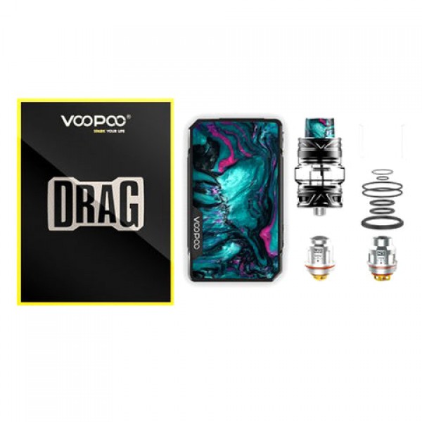 VooPoo DRAG 2 Starter Kit (177W TC DRAG 2 Mod & Uforce T2 Tank)