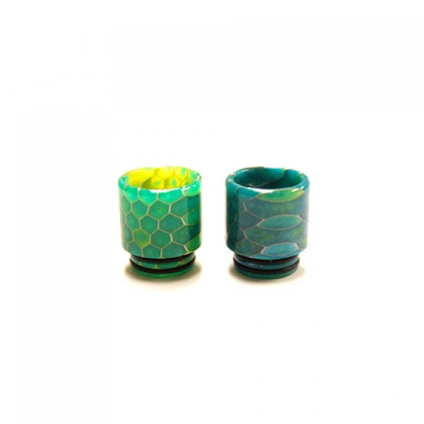 Snake Skin Resin Wide Bore Drip Tip - Swirl (For SMOK TFV8 & TFV12)