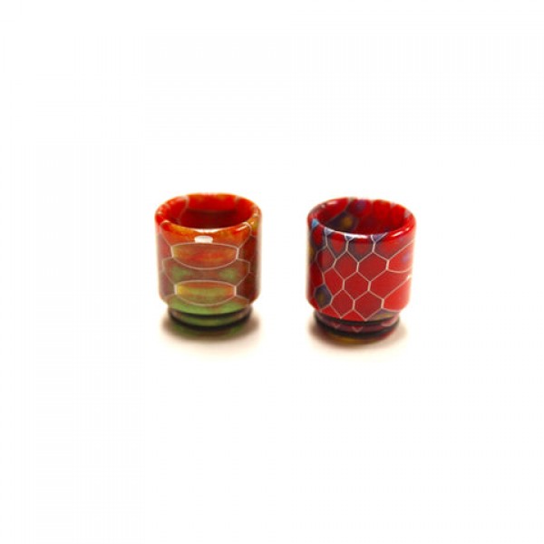 Snake Skin Resin Wide Bore Drip Tip - Swirl (For SMOK TFV8 & TFV12)