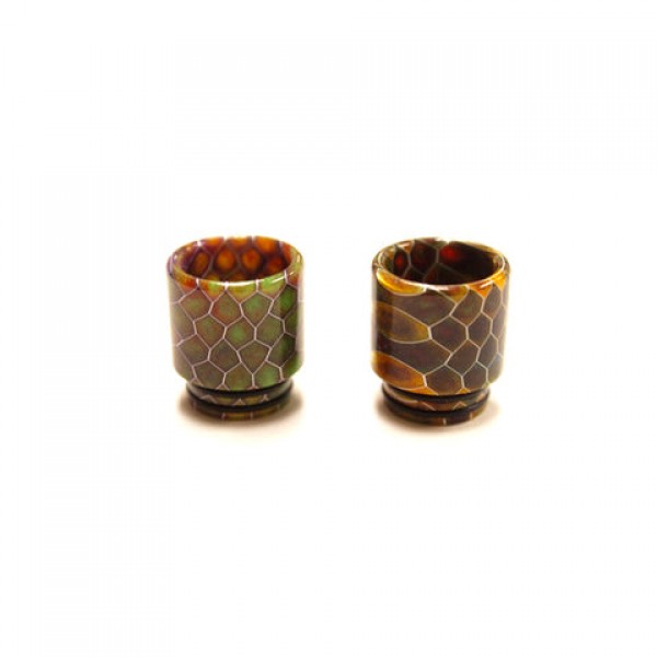 Snake Skin Resin Wide Bore Drip Tip - Swirl (For SMOK TFV8 & TFV12)